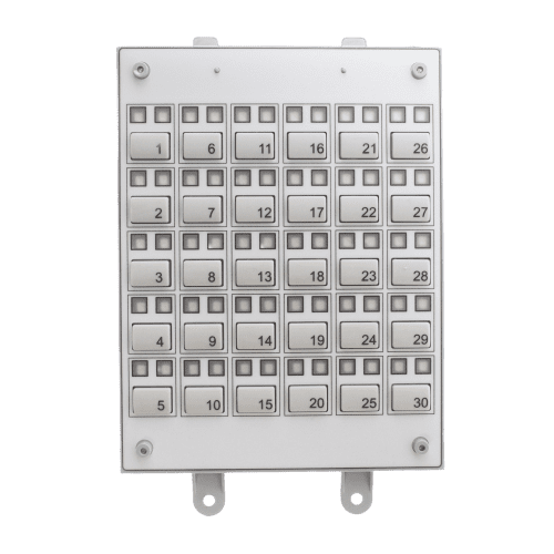 Edwards EST SL30-1 Annunciator Module, 1 to 30, Two LEDs