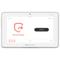 Honeywell Home PROWLTOUCH Pro Series 7" Wireless Color Touchscreen Keypad for PROA7PLUS