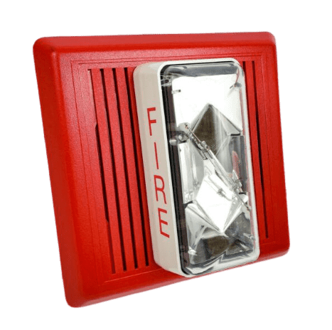 Edwards Signaling 2452THS-30-R Temporal Horn-Strobe, Red