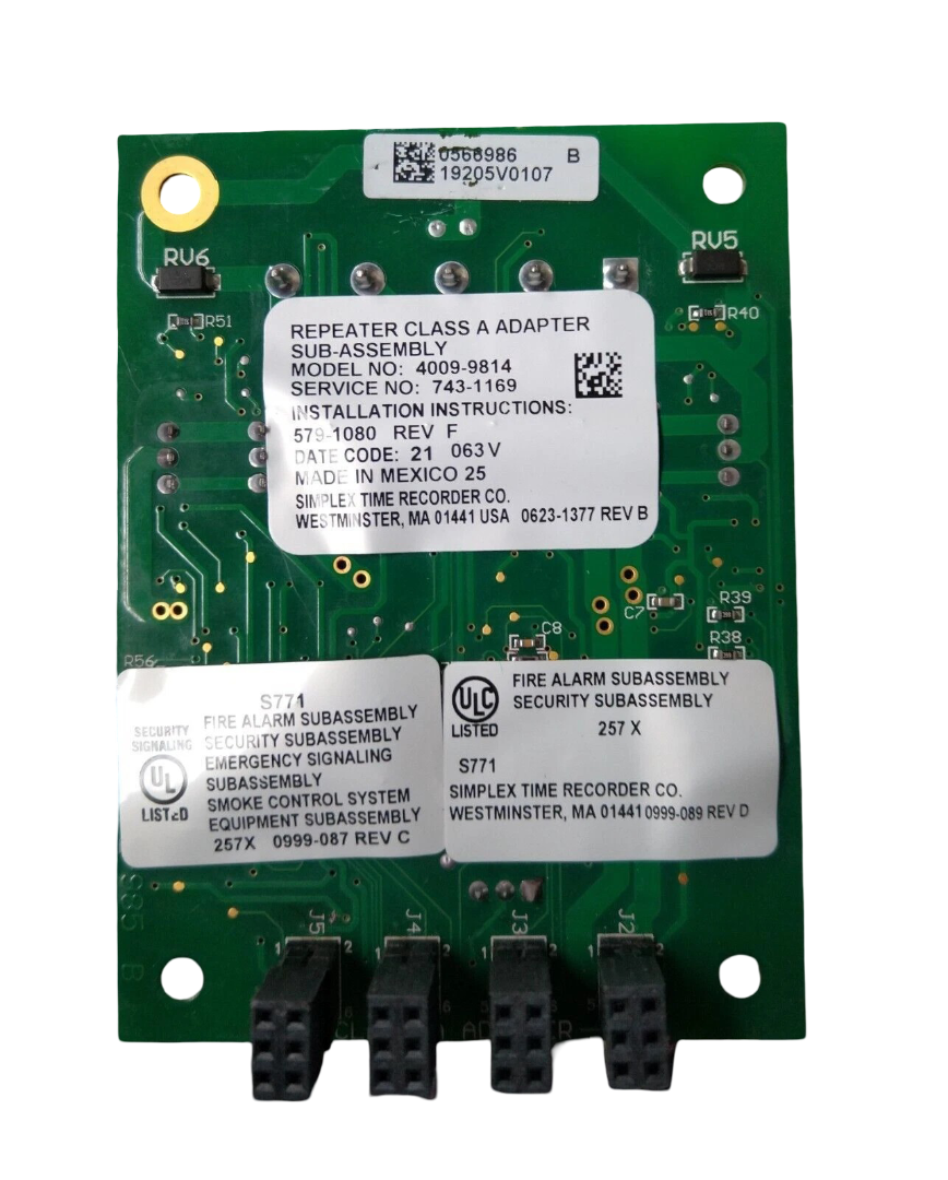 SIMPLEX 4009-9814 Class A Adapter Module